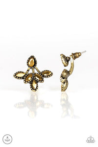 A Force To BEAM Reckoned With Brass Post Earring