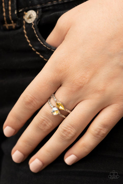 Embraceable Elegance Yellow Ring