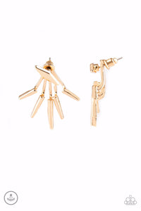 Extra Electric Gold Post Earring