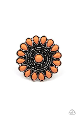 Posy Paradise Orange Ring