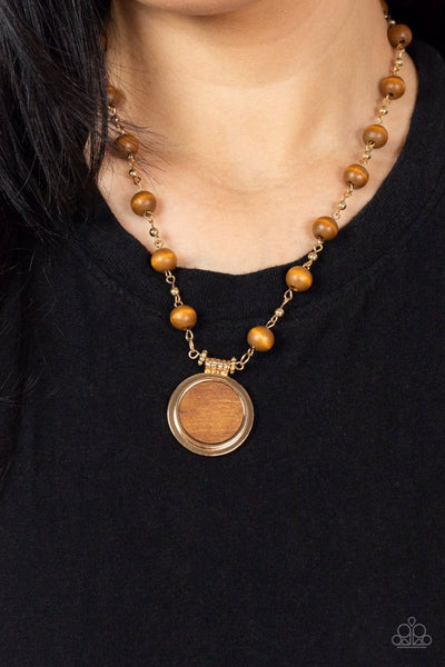 Soulful Sunrise Gold Necklace