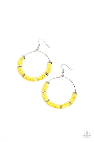 Loudly Layered Yellow Earring