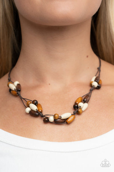 Outback Epic Brown Necklace