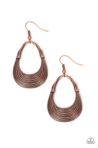 Terra Timber Copper Earring