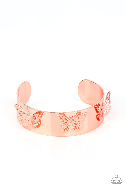 Magical Mariposas Copper Bracelet