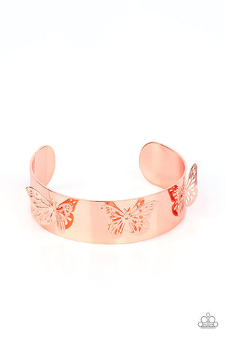 Magical Mariposas Copper Bracelet