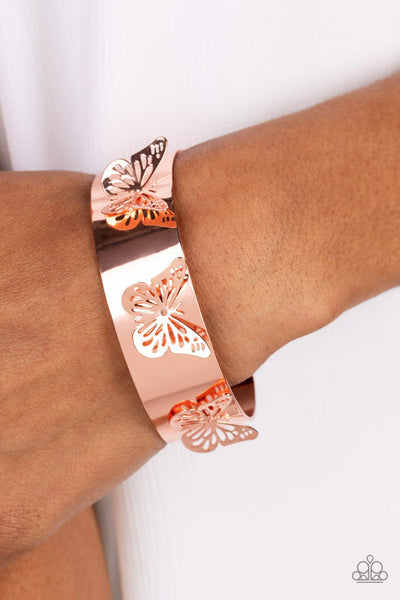 Magical Mariposas Copper Bracelet