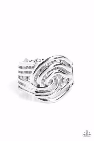 Interlooked Insignia Silver Ring