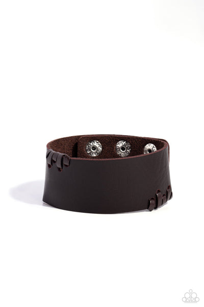 Leather Jacket Approved Brown Urban Bracelet