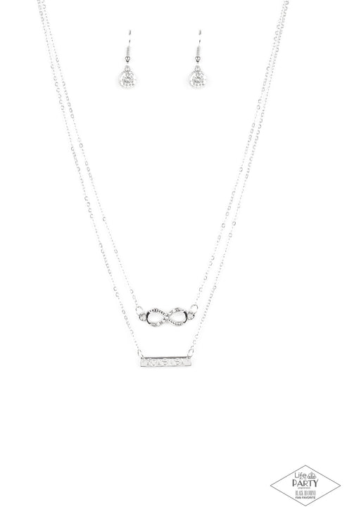 Timeless Love Silver Necklace