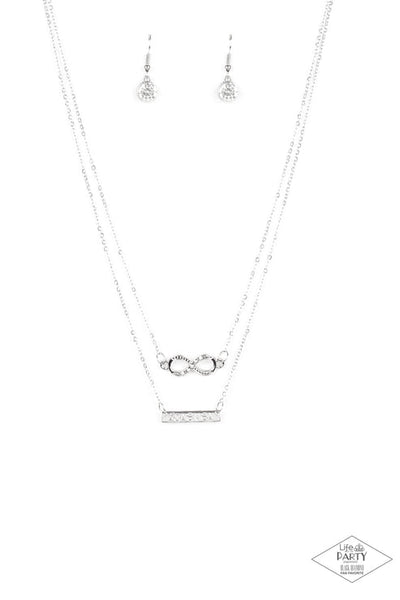 Timeless Love Silver Necklace