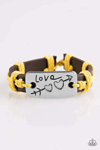 Reckless Love Yellow Urban Bracelet