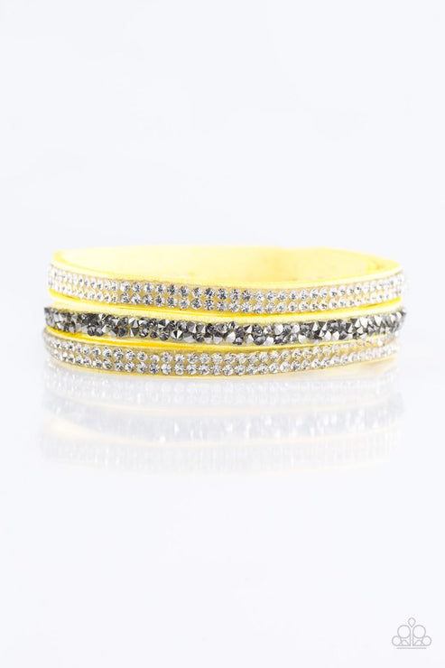 Mega Glam Yellow Bracelet