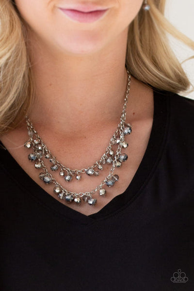 Fashion Show Fabulous Silver Necklace