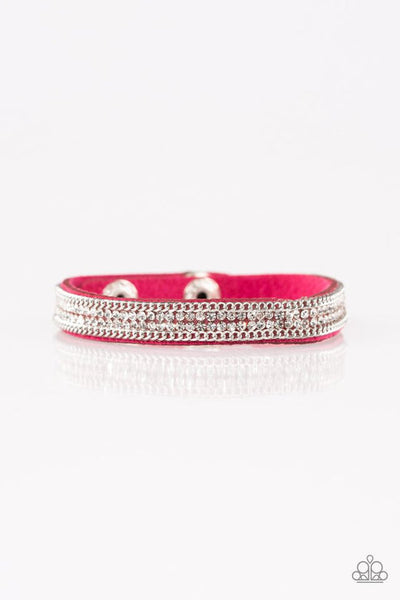 Babe Bling  Pink Bracelet