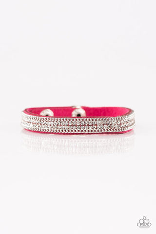 Babe Bling  Pink Bracelet