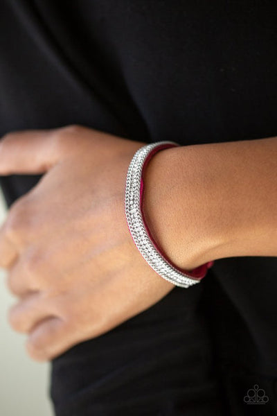 Babe Bling  Pink Bracelet
