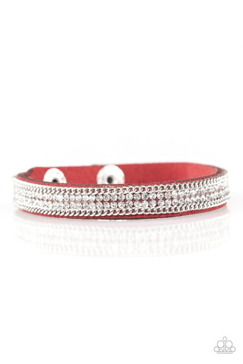 Babe Bling Red Bracelet