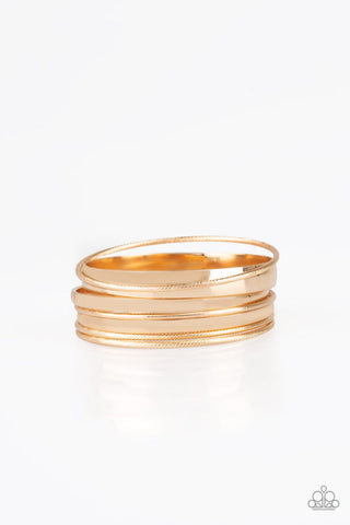 Sahara Shimmer Gold Bracelet