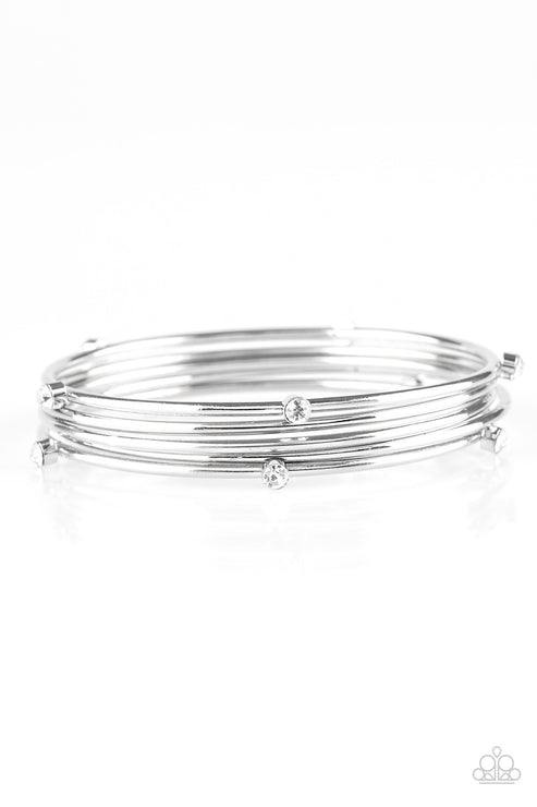 Delicate Decadence White Bracelet