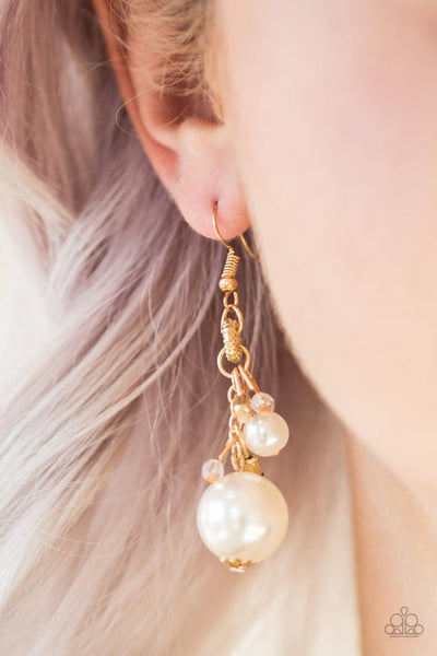 Timelessly Traditional  Gold Earrings