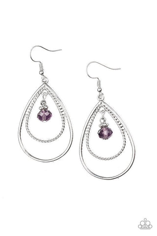 REIGN On My Parade Purple  Earring