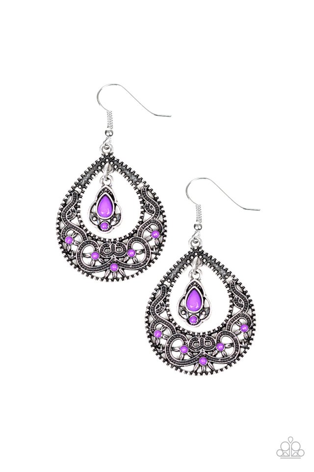 All-Girl Glow Purple Earring