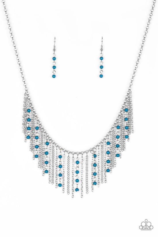 Harlem Hideaway Blue Necklace