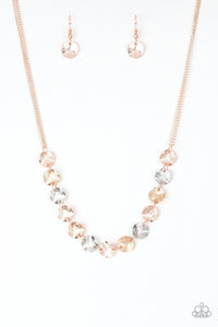 Simple Sheen Rose Gold Necklace