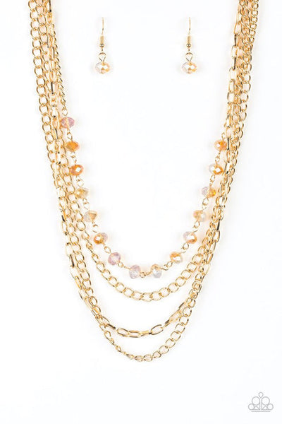 Extravagant Elegance Gold Necklace