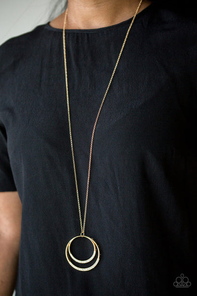 Front And EPICENTER Gold Necklace