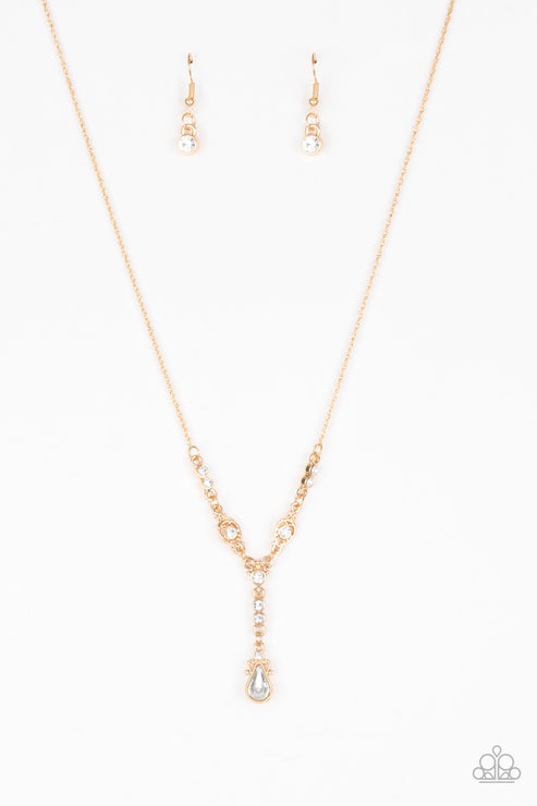 Diva Dazzle Gold Necklace