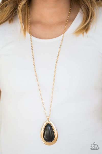 BADLAND To The Bone Gold Necklace