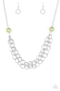 Daring Diva Green Necklace