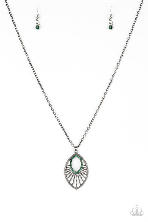 Court Couture Green Necklace