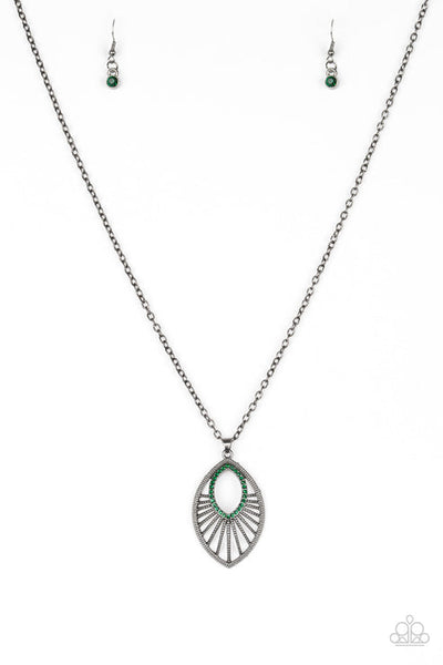 Court Couture Green Necklace