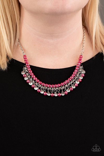 A Touch Of CLASSY Pink Necklace