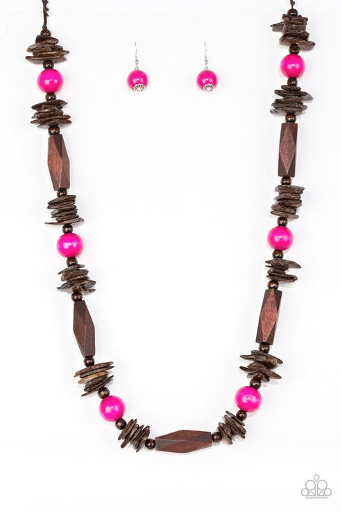 Cozumel Coast Pink Necklace