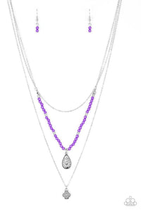 Mild Wild Purple Necklace