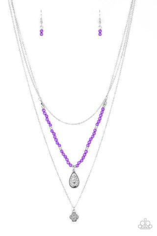 Mild Wild Purple Necklace