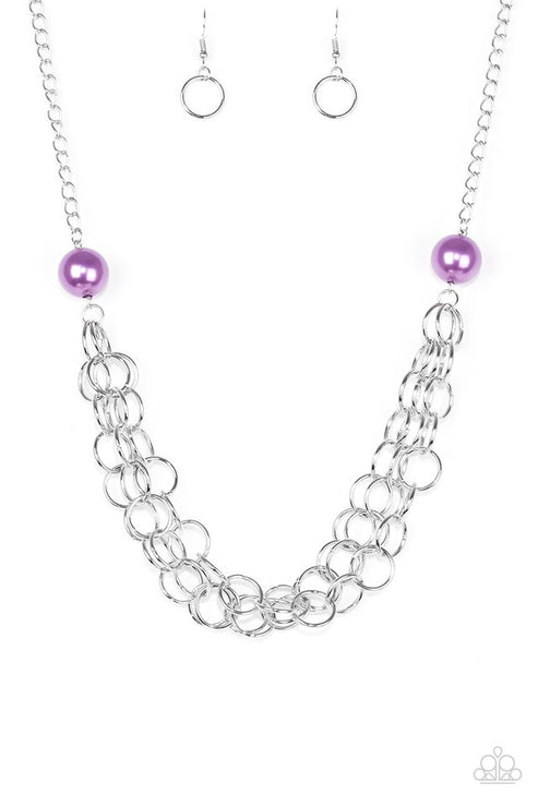 Daring Diva Purple Necklace