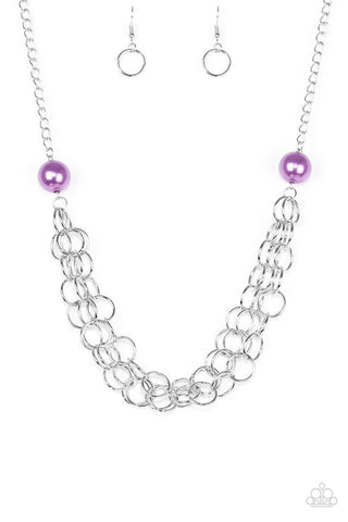 Daring Diva Purple Necklace