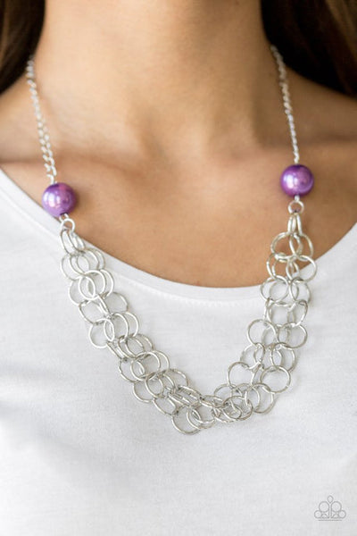 Daring Diva Purple Necklace