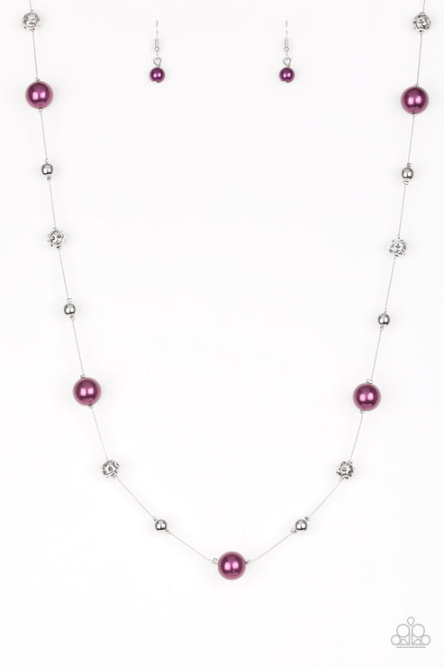 Eloquently Eloquent Purple Necklace