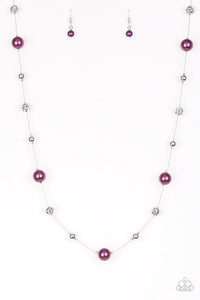 Eloquently Eloquent Purple Necklace