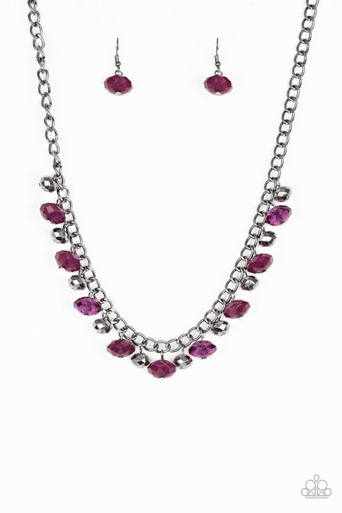 Runway Rebel Purple Necklace