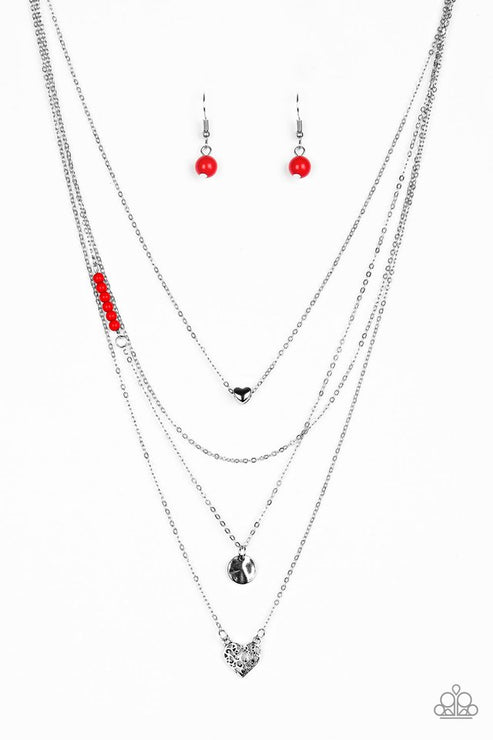 Gypsy Heart Red Necklace