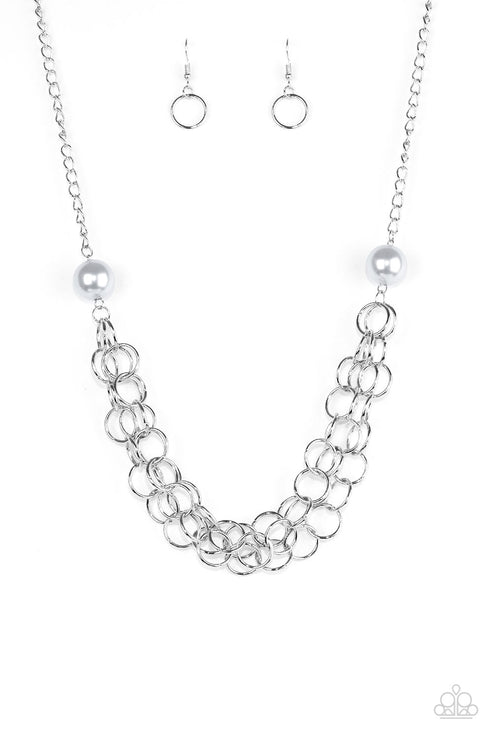 Daring Diva Silver Necklace