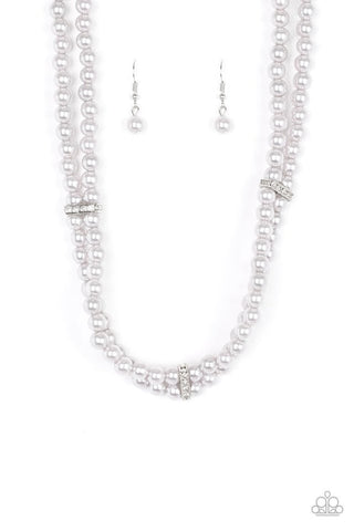 Put On Your Party Dress Silver Necklace