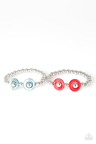 Starlet Shimmer Vintage Circles Bracelet